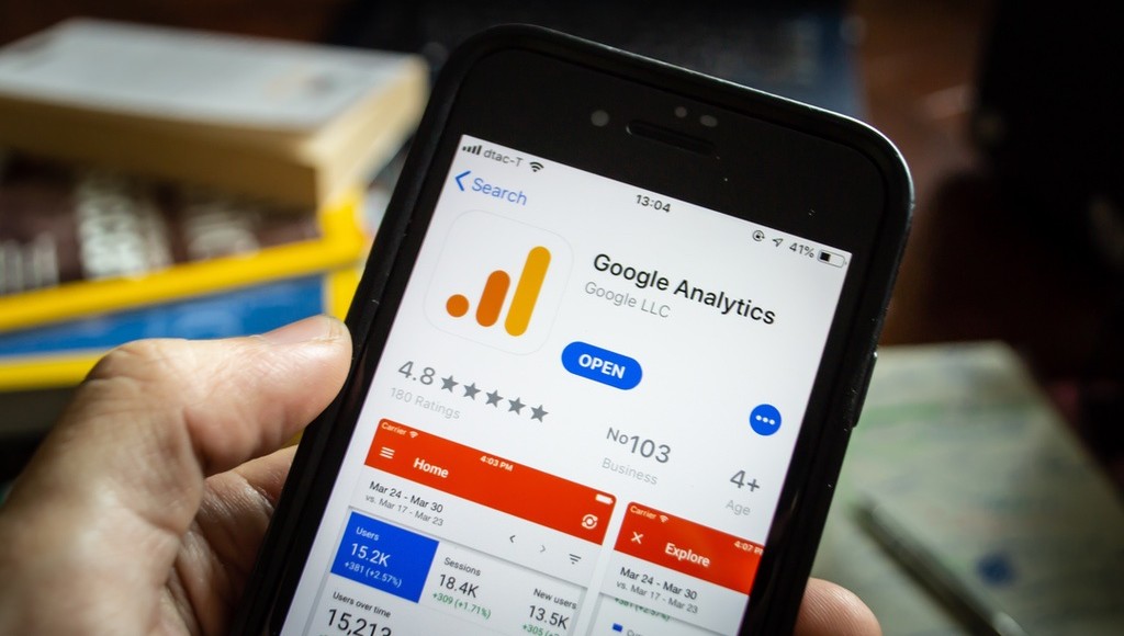 Google Analytics being downloaded to mobile device from App Store